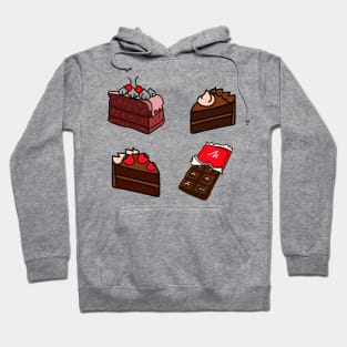 Cute chocolate cakes Hoodie